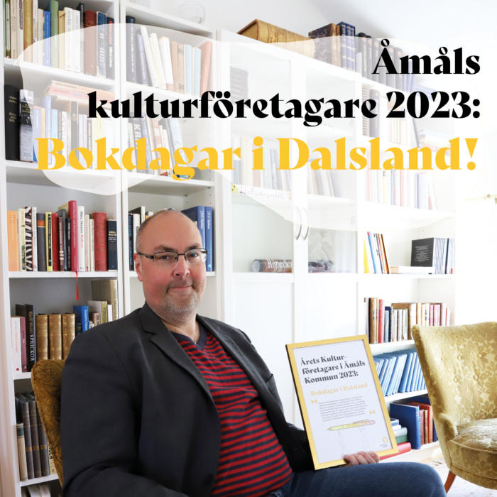 Läs mer om artikeln Åmåls kulturföretagare 2023 – Bokdagar i Dalsland!