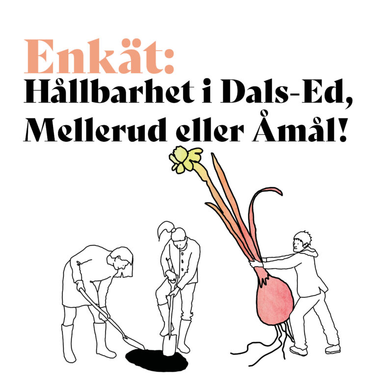 Läs mer om artikeln Enkät: riktat kring hållbarhet i Dals-Ed, Mellerud och Åmål!