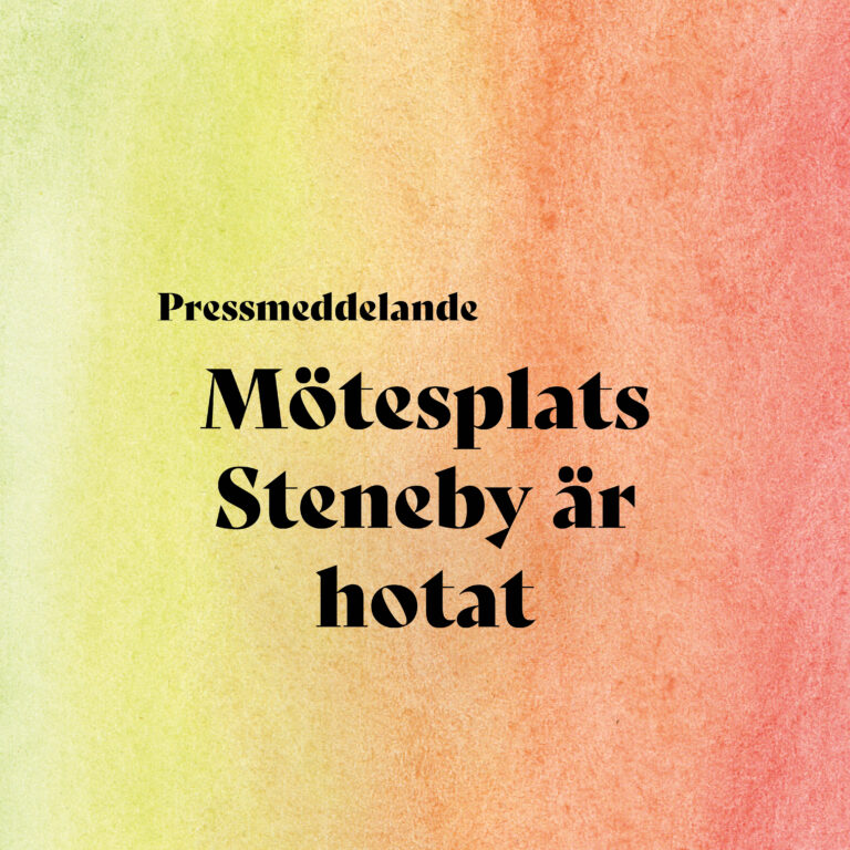 Läs mer om artikeln Mötesplats Steneby är hotat