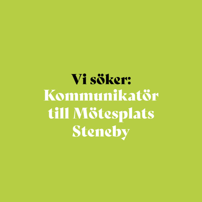 Läs mer om artikeln Vi söker: kommunikatör